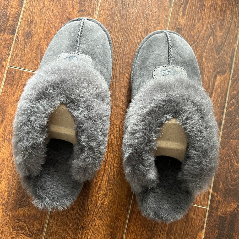 New UGG Coquette grey slippers, Size US 10 - Picture 6 of 6